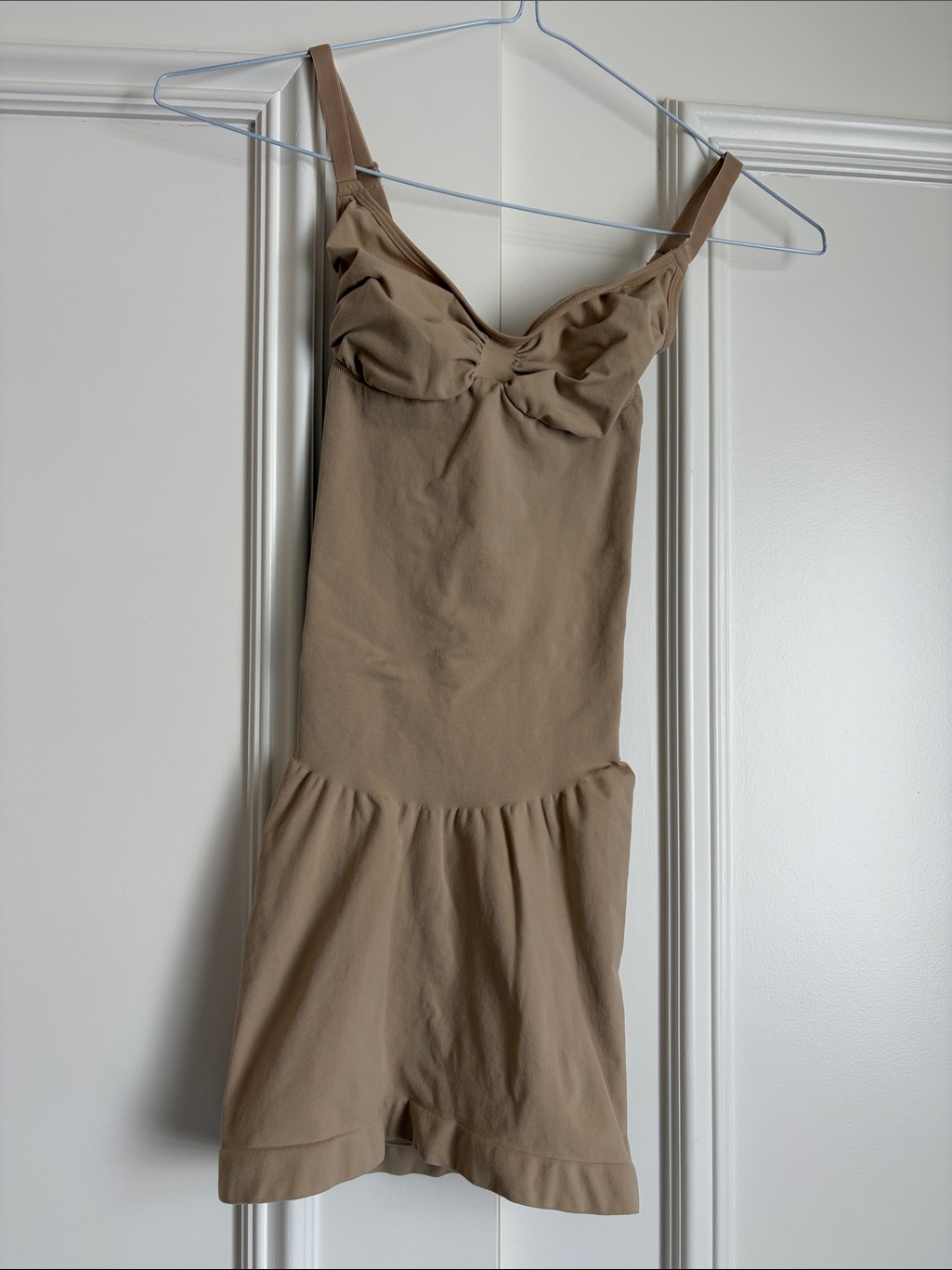 Skims Beige/Tan Shapewear Mini Slip